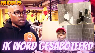 Jandino Asporaat reageert op vieze toiletten ‘Ik word gesaboteerd’ [upl. by Ellicott]