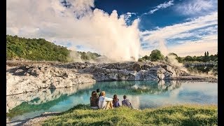 Te Puia  Maori  Geothermal amp Geysers  Rotorua  New Zealand  Go pro  HD [upl. by Sivatco]