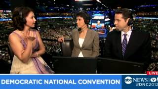 Ashley Judd on Her Delegate Experience at DNC 2012 [upl. by Analaj]