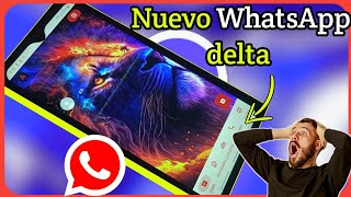 última actualización de WhatsApp delta 2024 sin vinculación  como instalar el nuevo WhatsApp delta [upl. by Bouchard60]