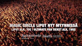 MANOWAR MAGIC CIRCLE FESTIVAL LIPUT NYT MYYNNISSÄ [upl. by Barthel]