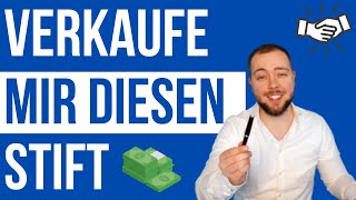 VERKAUFE mir diesen Stift ANLEITUNG  WOLF OF WALLSTREET [upl. by Navak]