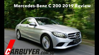 Mercedes Benz C 200 Avantgarde 2019 Review   Carbuyer Singapore [upl. by Isnam]