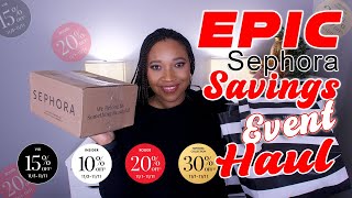 Sephora Savings Events Haul  Fall 2024  All Tingz Kay [upl. by Nelehyram]