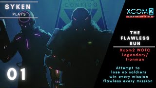 01 STARTING GATECRASHER  XCOM 2 WOTC  The Flawless Run [upl. by Winer]