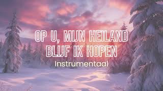 Op U mijn Heiland blijf ik hopen  Instrumentaal [upl. by Beka116]