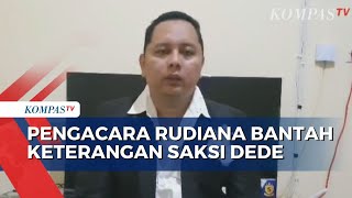 Kuasa Hukum Iptu Rudiana Keterangan Dede Tidak Benar dan Fitnah [upl. by Ahmad538]