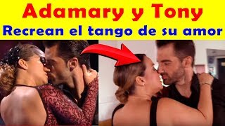 Adamari López y Tony RECREAN EL TANGO con el que SE ENAMORARON video [upl. by Meerak]