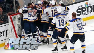 NHL Stanley Cup Final 2019 Blues vs Bruins  Game 7 Extended Highlights  NBC Sports [upl. by Gainer]