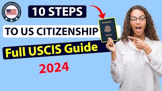 How to Apply for Your US Citizenship Online 2024 Complete USCIS Guide [upl. by Harp576]