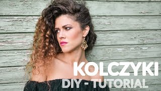 Jak zrobić kolczyki DIY – TUTORIAL [upl. by Ennavoj]