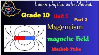 Magnetic field Magnetism  Ethiopian Physics grade 10 unit 5 part 2 Merkeb Tube [upl. by Fernyak352]