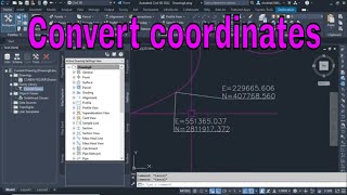 How to convert coordinates between 2 different zones  QND to WGS84 [upl. by Ahsemaj]