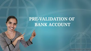 Prevalidate Bank Account  ITR Filing  AY 202021  Malayalam [upl. by Eixel]