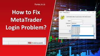 How to Fix MetaTrader Login Problem  MT4 amp MT5 Invalid Account [upl. by Annekcm44]