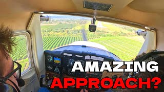 4K  Cessna 152 Cockpit View  Awesome LANDING [upl. by Nueovas]