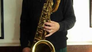 1956 The Martin Baritone Sax [upl. by Soilissav]