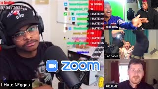 Zoom Trolling But FAMOUS YOUTUBERS JOIN PART 7 😂😳ImDontai Zias Kai Cenat Adin Ross Solluminati [upl. by Anialem]