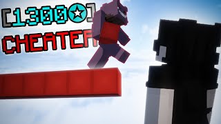 DESTROYING a 1300 Star BLATANT Cheater in Bedwars [upl. by Hinze]