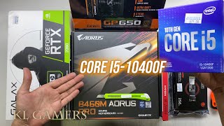 intel Core i5 10400F GIGABYTE B460M AORUS PRO RTX 2060 Gaming PC Build Benchmark [upl. by Akcirret]