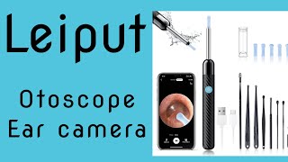 Leiput otoscope ear camera electronics and gadgets [upl. by Tirza]