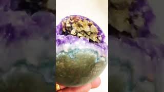 Amethyst Druze Geode Ball amethyst druse prosperityminerals [upl. by Adin]