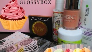 Unboxing  Glossybox Octobre 2015 La gourmande [upl. by Noisla425]