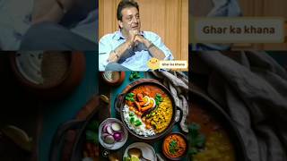 Sanjay dutt favorite food ghar ka khana viralvideo youtubeshorts [upl. by Laynad]