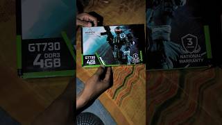 aarvex nvidia geforce gt 730 4gb ddr3 graphics card unboxing [upl. by Wakerly]