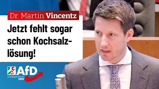 Jetzt fehlt sogar schon Kochsalzlösung – Dr Martin Vincentz AfD [upl. by Corene484]