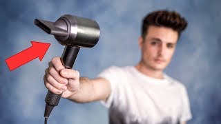 Is the 400 Dyson Blowdryer worth it BEST Hair Dryer in the World  BluMaan 2018 [upl. by Yzzo]