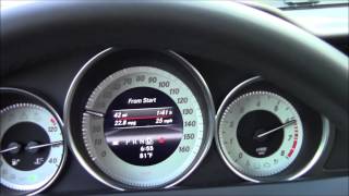 2013 MercedesBenz C300 4MATIC acceleration 060 mph [upl. by Sarnoff]