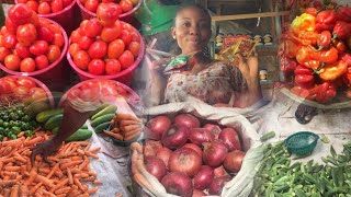 I went to the cheapest foodstuff market in Nigeria 🇳🇬 Abuja and was shocked [upl. by Rodrigo]