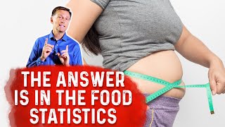 The Answer To Obesity Is In The Food Statistics – Dr Berg [upl. by Aida]