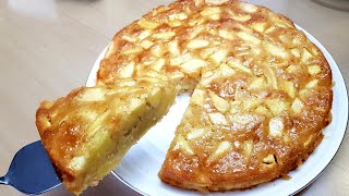 Gâteau aux pommes sans oeuf Facile et Rapide [upl. by Joanna267]