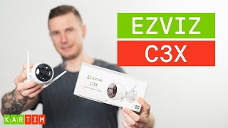 EZVIZ C3X Valvekaamera arvustus  valge ja pimeda aja testid [upl. by Behrens]