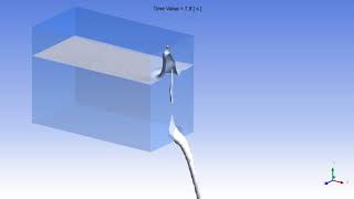 Milk Flow under Gravity ANSYS Fluent VOF Multi Phase [upl. by Rosalia]