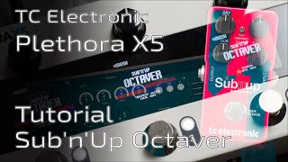 TC Electronic SUBNUP Octaver TonePrint Editor Tutorial  Deep Dive [upl. by Ibot14]