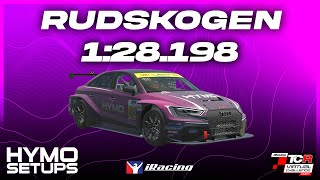 iRacing Hotlap  Audi RS3 LMS  Rudskogen  TCR  2024 S4 Week 11 [upl. by Evonne386]