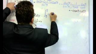 AQA Core 3 703d Integration by Substitution A Tricky Example [upl. by Thilde]