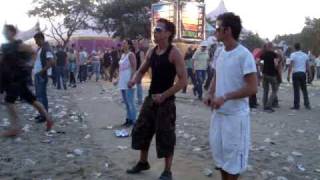 defqon 1 2009 Funny dance 1 hardstyle Qdance [upl. by Ohcirej676]