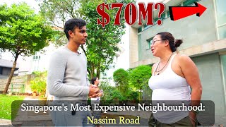 Interviewing the Richest Neighbourhood in Singapore [upl. by Dnartreb]