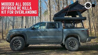 3rd Gen D41 Nissan Frontier  Modified All Dogs Offroad RC Killa Suspension Kit for Overlanding [upl. by Lanna]