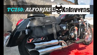 COLOCACIÓN de ALFORJAS de MOTO en Yamaha FZ 16 [upl. by Winston870]