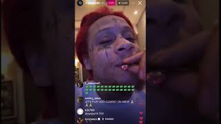 Trippie Redd ig live October 14 2024 RIP Juice WRLD [upl. by Couchman806]