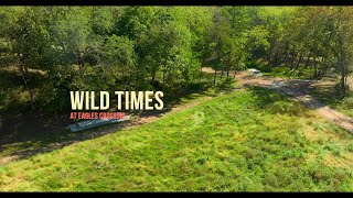 New Disc Golf Course at Eagles Crossing  Wild Times [upl. by Kimmi]