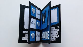 DIY Scrapbook for Best FriendHow to Make ScrapbookArtCraftByTulsi [upl. by Melvyn742]