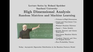 RMML 20 Asymptotic Eigenvalue Distribution in the Random Feature Model [upl. by Lacram]