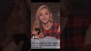 chloe moretz reading mean tweets [upl. by Aihsila]