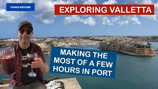 Exploring Valetta Malta  Making the most of a few hours in port [upl. by Ocana]